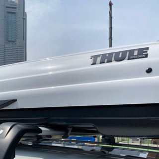 ホワイト限定モデル☆THULE スーリー Dynamic800M ルーフボックス 