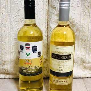 白ワイン二個セット(2種類)　未開封