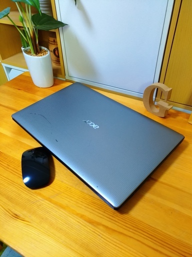 corei5メモリ8Gで超高性能！　大容量500G♪　高級感のあるかっこいいモダンシルバー★　Acer　　大画面15.6インチ　最新Windows10　64Bit　　カメラ＆テンキー内蔵　高級感　ノートパソコン　無線LAN　Wi-Fi対応　DVDドライブ