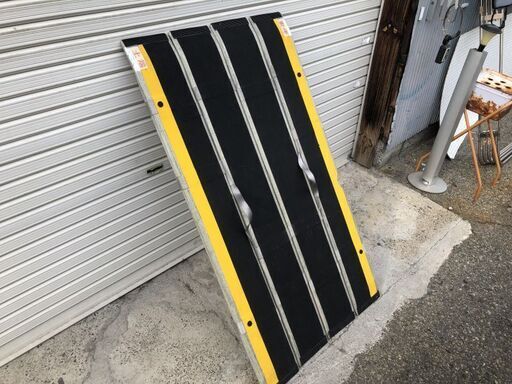 ★発送対応可★状態〇 折りたたみ式携帯用スロープ DECPAC デックパック 135cm 耐荷重300kg