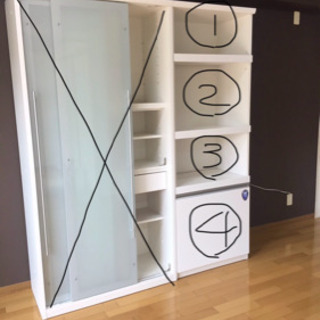 お話中 🌼国産家具🌼食器棚セット 松田家具