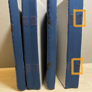 ニトリ　点で支える耐圧分散敷ふとん　シングル2個セット