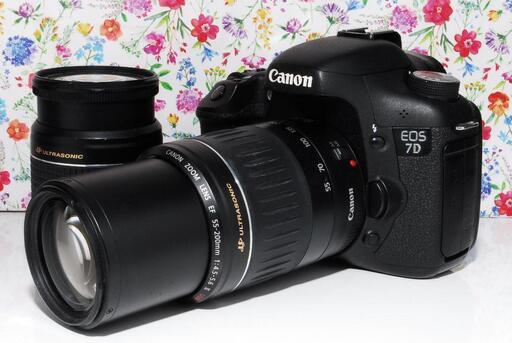 【大特価！】Canon キヤノン EOS 7D ダブルレンズセット