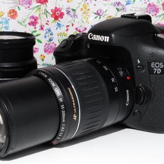 【大特価！】Canon キヤノン EOS 7D ダブルレンズセット