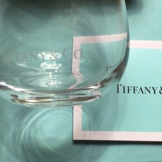 ティファニー ペアクリスタル グラス 2個 タンブラー Tiffany Co めだか 西長堀の食器 コップ グラス の中古あげます 譲ります ジモティーで不用品の処分