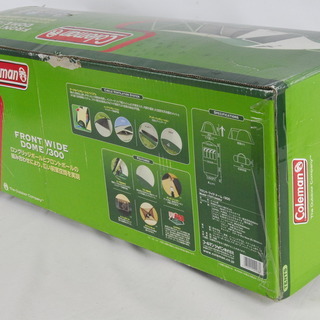 2561 未使用 Coleman コールマン FRONT WIDE DOME 300 フロントワイドドーム 170T13450J 4～6人用 テント キャンプ 愛知県岡崎市 直接引取可 エビス