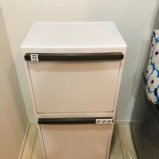 【美品】2段ゴミ箱（ダストボックス）