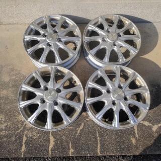 車のパーツ 13インチ アルミホイール JOKER 【13×4.00 inset45 4H 100】