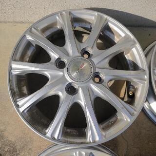 車のパーツ 13インチ アルミホイール JOKER 【13×4.00 inset45 4H 100】