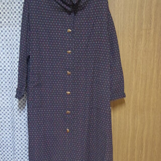 絣　コート 未使用品