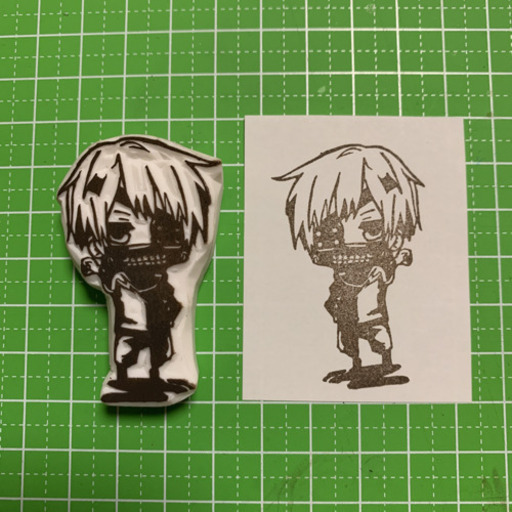 消しゴムはんこ 東京喰種 Mio 柴原阪大前のその他の中古あげます 譲ります ジモティーで不用品の処分 消しゴムはんこ 東京喰種 Mio 柴原阪大前のその他の中古あげます 譲ります ジモティーで不用品の処分