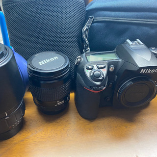☆美品☆ Nikon ニコン D200 レンズ セット 一眼レフ カメラ ニコン Nikon D200 標準&超望遠ダブルズームセット 美品 一眼