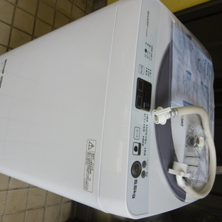 SHARPシャープ　全自動洗濯機　ES-GE55N　5.5kg　...