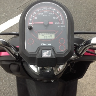 ホンダ DUNK 女性ワンオーナー 3600km シガーソケット アイドリングストップ