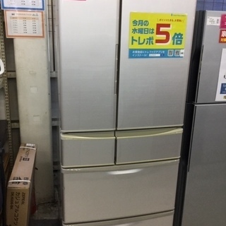 6ヶ月間の保証付き】SHARP 473L 6ドア冷蔵庫【トレファク越谷店】
