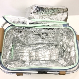 Brno ブルーノ クーラーピクニックバスケット Bhk070 ブラック ホワイト 白鳥商店 麻生のその他の中古あげます 譲ります ジモティーで不用品の処分