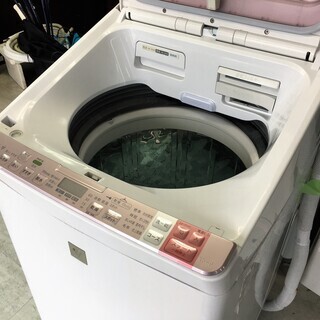 シャープ8.0K洗濯乾燥機！！2016年製！！！　分解クリーニン...