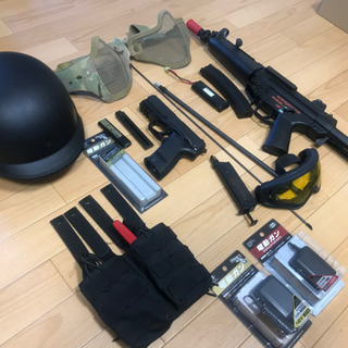 東京マルイMP5-J、HK USP-40