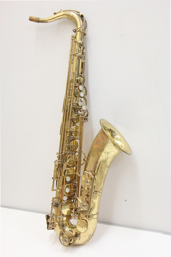 作動未確認 現状販売 ジャンク YANAGISAWA テナーサックス 型式不明 彫刻在り 管楽器 吹奏楽 楽器 木管楽器(P979nxY)