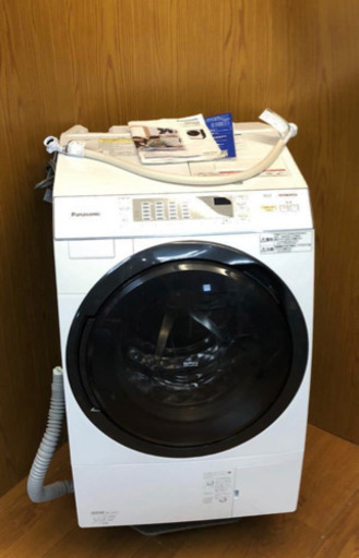 Panasonic 洗濯9k 乾燥6kドラム式洗濯乾燥機『ヒートポンプ乾燥 浸透ジェットシャワー 自動槽洗浄』NA-VX3300L-W（A909）AKARI