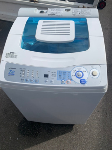 洗濯機・衣類乾燥機 ミツビシ　7キロ