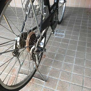 部品取り自転車です。