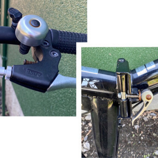 🌈点検整備OK🌈便利な折りたたみ★CAPTAINSTAG★マウンテンバイク　自転車🚚無料配送🚚