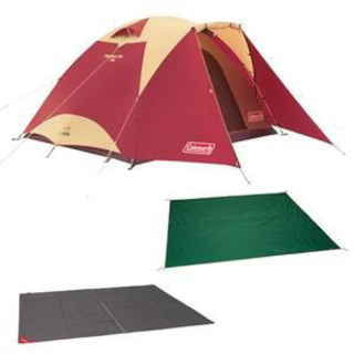 【お取引中】コールマン タフドーム/3025 スタートパッケージ＋ヘキサタープ