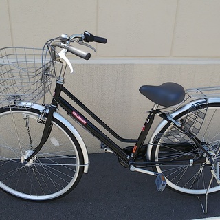 受け渡し予定済）自転車 27インチ ノーパンクタイヤ LEDオートライト