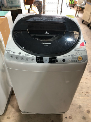 2013年製 8㎏ Panasonic NA-FR80S7 衣類乾燥付き洗濯機