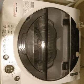 2007年製 シャープES-55KC-W 標準洗濯容量5.5kg