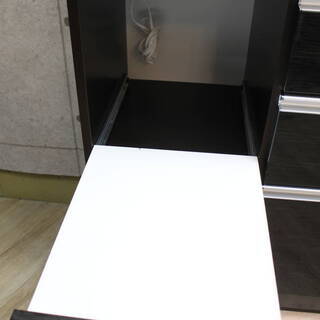 R278)【美品】松田家具 MATSUDA 食器棚 キッチンボード ロイスDレンジ 幅約100cm カウンター高約95cm
