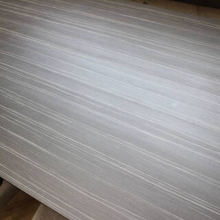 R527)【美品/総額35万円】カリモク ダイニングセット メラミン天板テーブル 幅1350mm ベンチ チェア二脚 ブラック系 東名川崎ICからすぐ♪