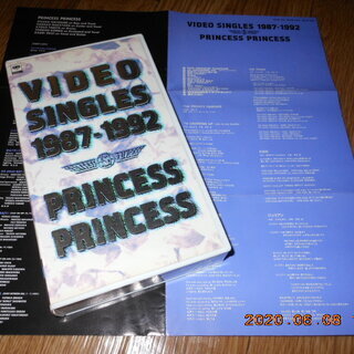 プリンセスプリンセス　VHSミュージックビデオテープ
