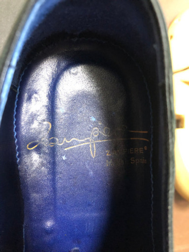 美品 ストレートチップ ザンピエレ ZAMPIERE