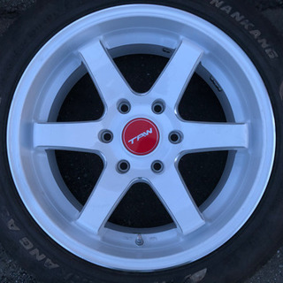 TAW ホイール ハイエース キャラバン 18インチ 225/50r18 中古 18×8jj 