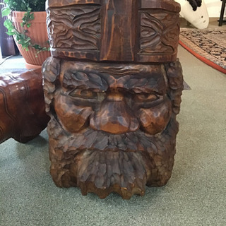 木彫りのおじさん