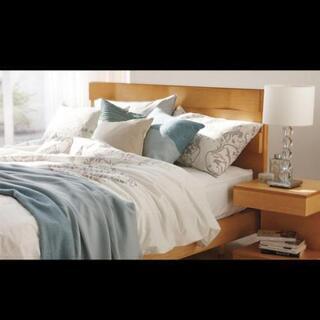 フランスベッド　ダブルベッドフレーム  ES901  ウォールナットカラー