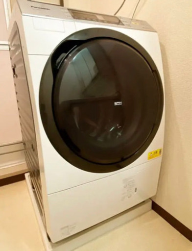 送料込！直接1万円引！高年式！洗濯10kg乾燥6kg【Panasonic NA-VX8500R