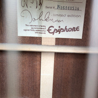 Epiphone John Lennon EJ-160E ジョンレノン愛用