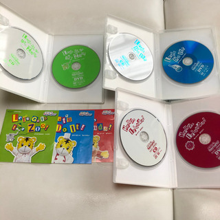 しまじろう　英語DVD CD 3組セット