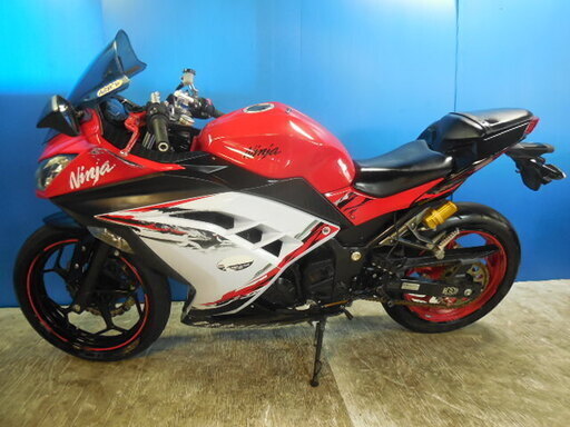 Kawasaki ニンジャ250 赤 白 期間限定出品 激安配送キャンペーン 諸経費無し 消費者還元店 点検済み 自賠責加入で乗れます 横浜 アルファ 中川のカワサキの中古あげます 譲ります ジモティーで不用品の処分