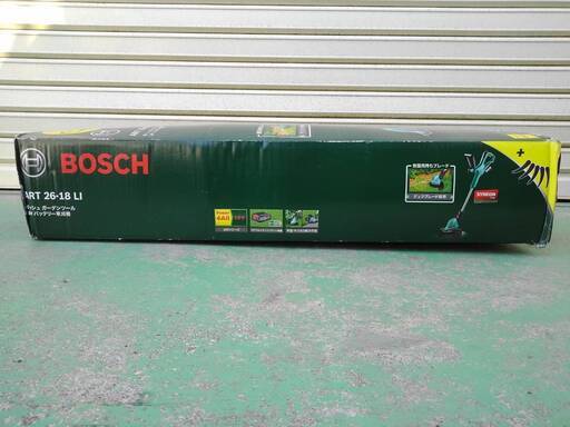 未使用 BOSCH ボッシュ ガーデンツール 18V バッテリー草刈機 ART 26