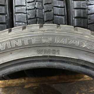 DUNLOP WINTER MAXX WM01 225/45R18 18インチ スタッドレス 4本 2015年製 クラウンアスリート レガシィB4等 (TH215) クレジットカード QR決済可能