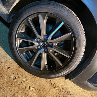マツダ　純正ホイール　4本　18インチ　215/50 タイヤ付き