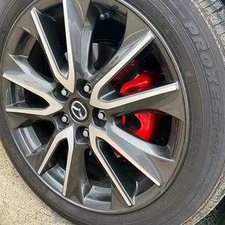 マツダ 純正ホイール 4本 18インチ 215/50 タイヤ付き