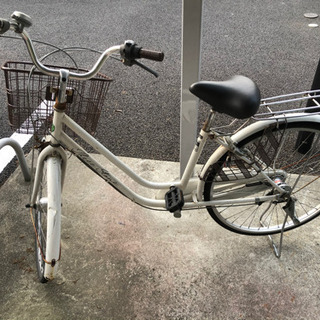ノーパンク自転車 社製内装３段ギア　(仕事移動のため引っ越し)
