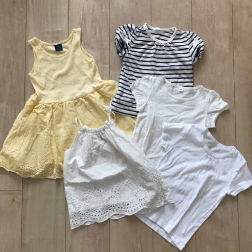 5着セット 子供服 女の子 夏服 シャツ ワンピース 95 100 3歳 かのん 河内長野のキッズ用品 子供服 の中古あげます 譲ります ジモティーで不用品の処分