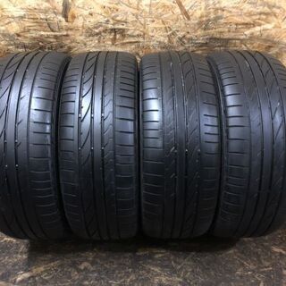 【BS POTENZA RE050A 225/45R18】夏タイヤ 4本【SUBARU スバル レガシィ 純正ホイール 18インチ 7.5J5HPCD100+55】　(VTH203) クレジットカード QR決済可能
