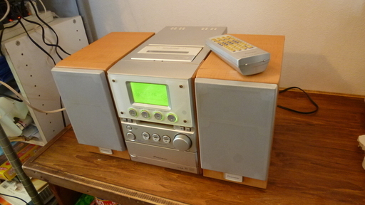 動作OK！ Pioneer パイオニア X-MDX737M 3CD/MDコンポ MD/CDコンポーネントシステム カセット ★リモコン付き★ 札幌 南区 澄川